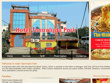 Tablet Screenshot of hoteltamrolipto.com